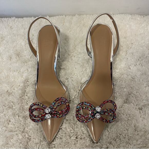 INC International Concepts Women's Sreva Vinyl Halter Pumps - Picture 9 of 9